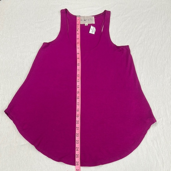 Magenta Women's Racerback Tank Top new w/ Nordstrom rack tag - Picture 4 of 7